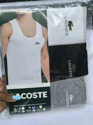 Lacoste Cotton Vests