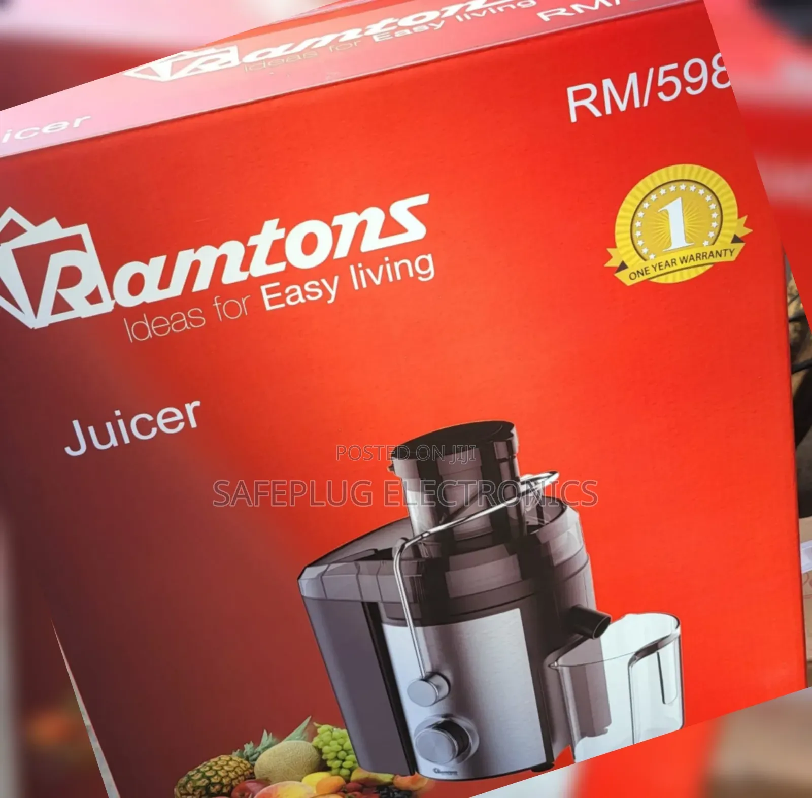 Ramtons Professional Juice Extractor (Commercial Grade)