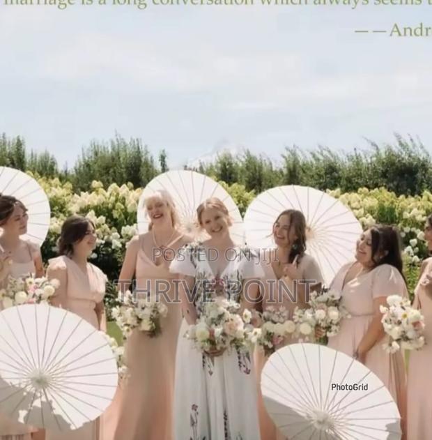 60cm Paper Parasol Umbrella - thumbnail 2