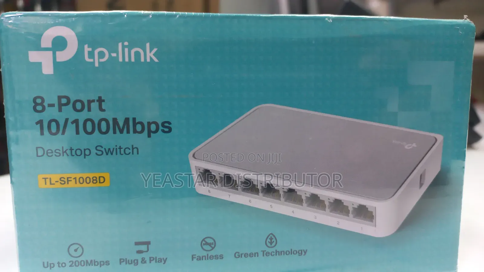 Tp-Link 8 Port Desktop Switch Tl-Sf1008d