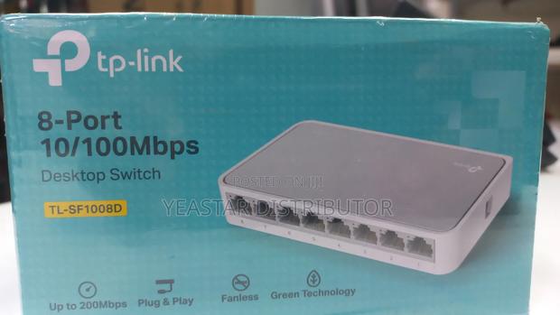 Tp-Link 8 Port Desktop Switch Tl-Sf1008d - thumbnail 2