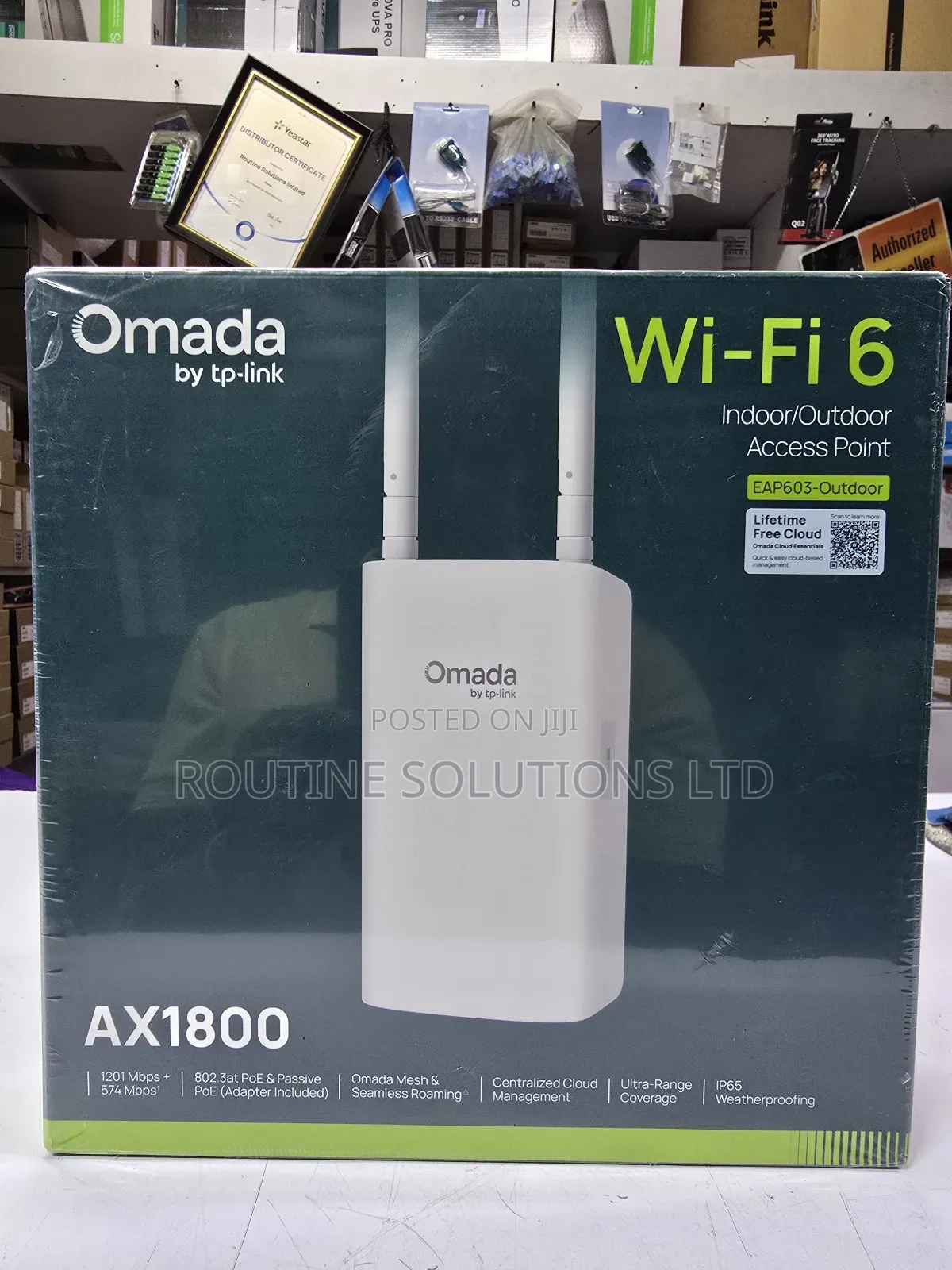 Tplink / Omada Wifi 6 Access Point Eap603 Indoor / Outdoor Ax1800