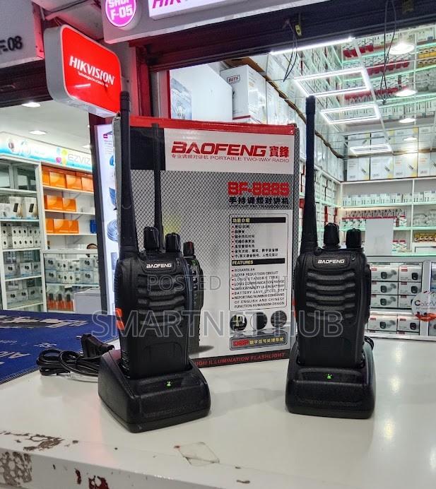 Baofeng Bf888s Rechargeable Long Range Portable Security Walkie Talkie