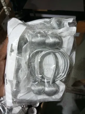 Light Grey Magnetic Curtain Holders Magnetic Tiebacks