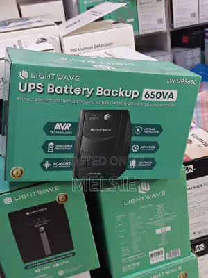 Lightwave 650va Ups | Surge Protection Power Backup