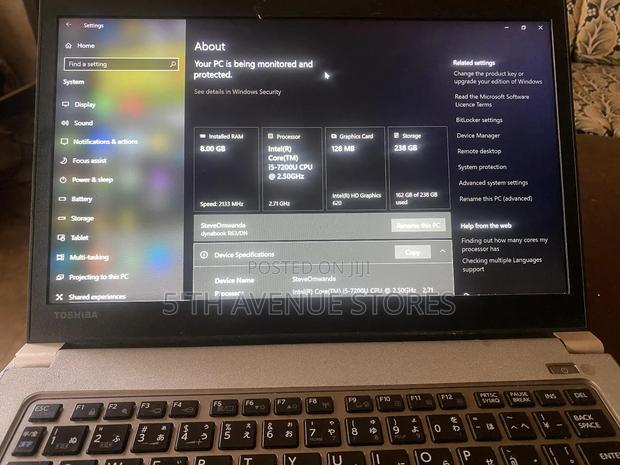 Laptop Toshiba Dynabook t552 8GB Intel Core i5 SSD 256GB - thumbnail 11