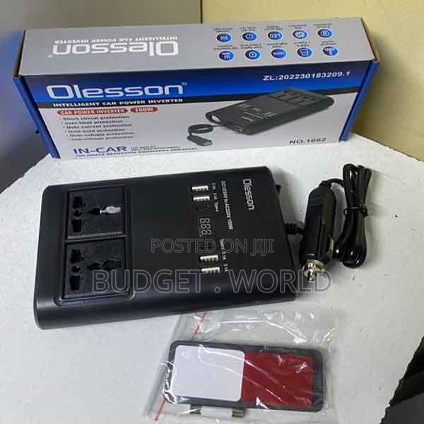 Dual Cigarette -Universal 150w Car Power Inverter 12v to 220v