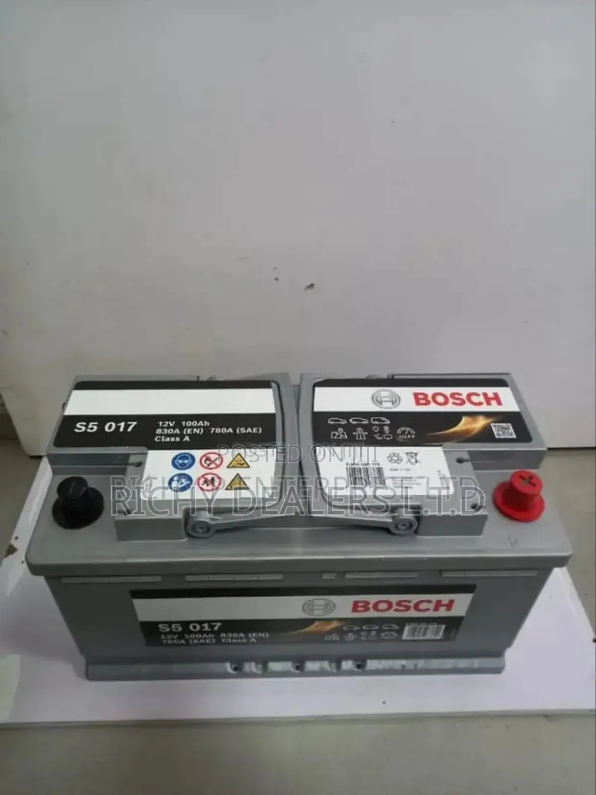 Bosch S5 017 Din100mf Car Battery