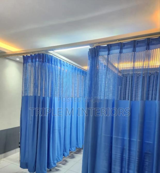Hospital Partition Curtains With Strong Fabric
