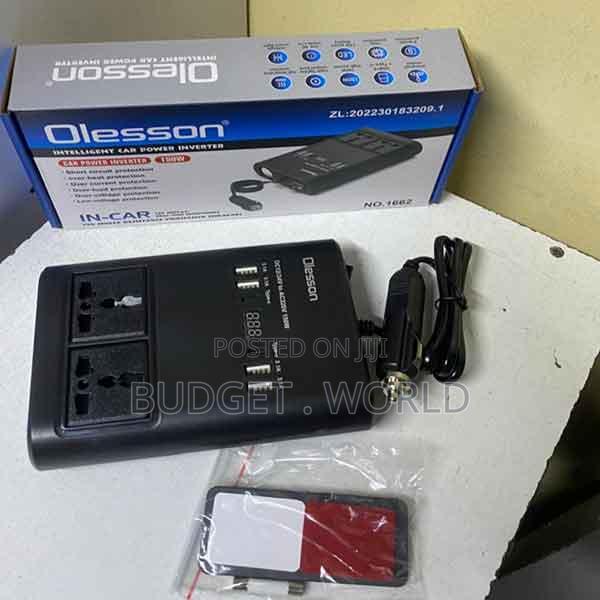 Type-C Fast Charging Port -Real-Time Universal Car Power Inverter 150w
