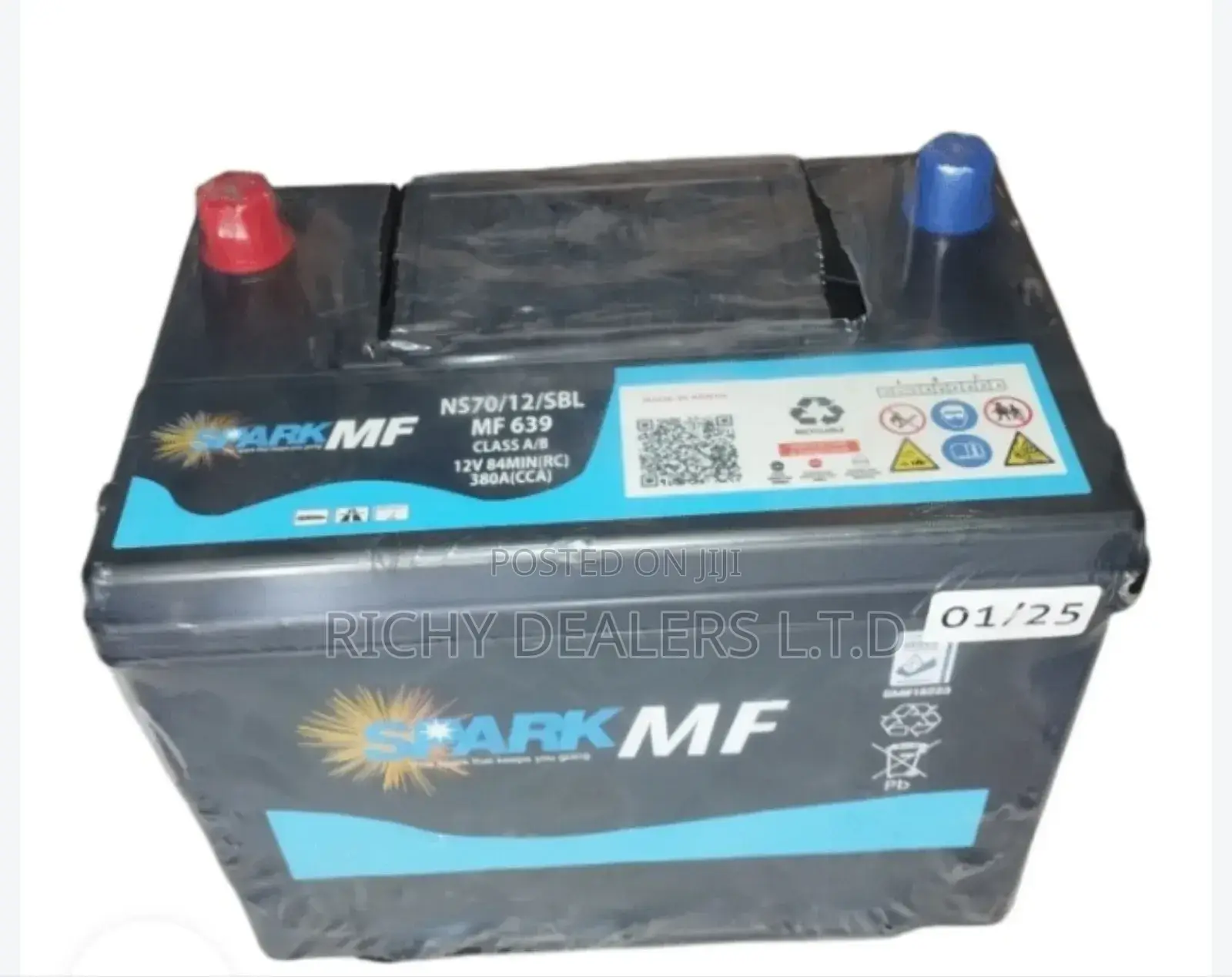 Spark Ns70mf Car Battery