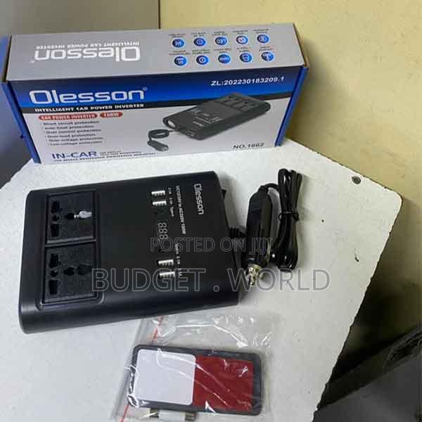 Child Safety Design 150w Car Power Inverter 12v to 220v Converter