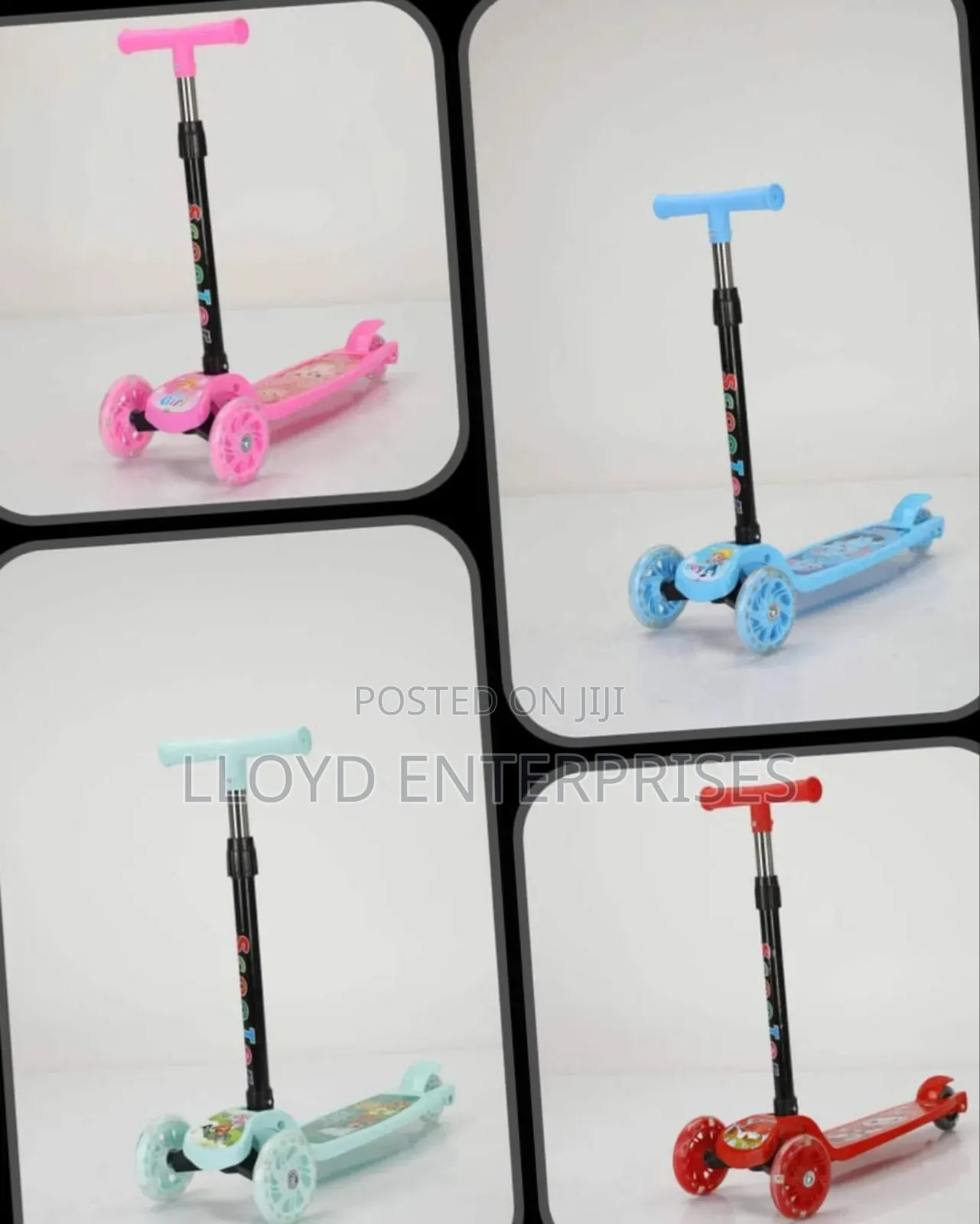 Foldable Adjustable Kids Scooter(3yrs-12yrs)
