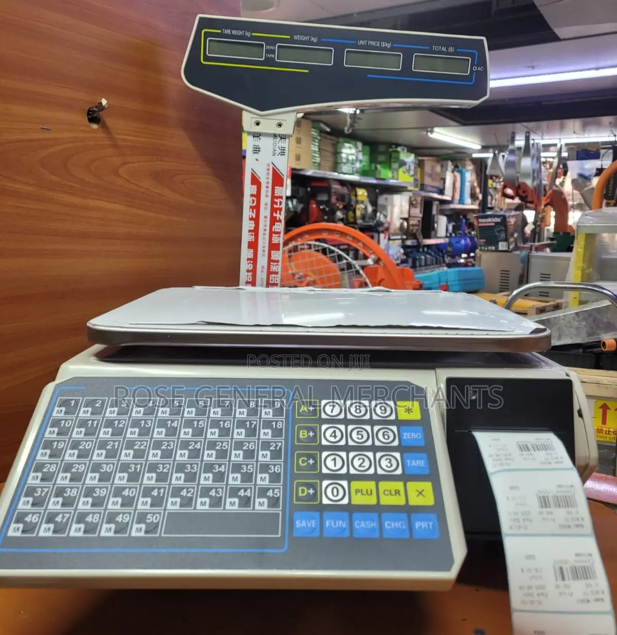 30kg Digital Computing Price Scale With Receipt