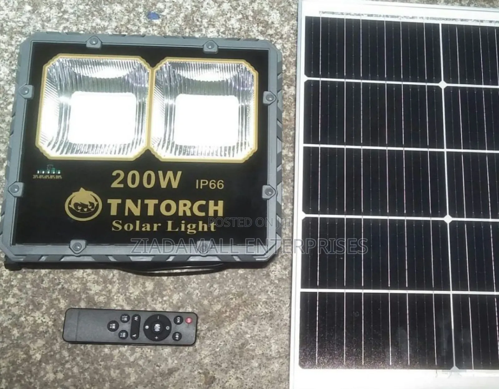 Solar Light 200w Security Flood Light Solution