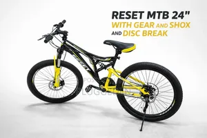 Reset 24" Mountain Bike (Mtb) With Shocks
