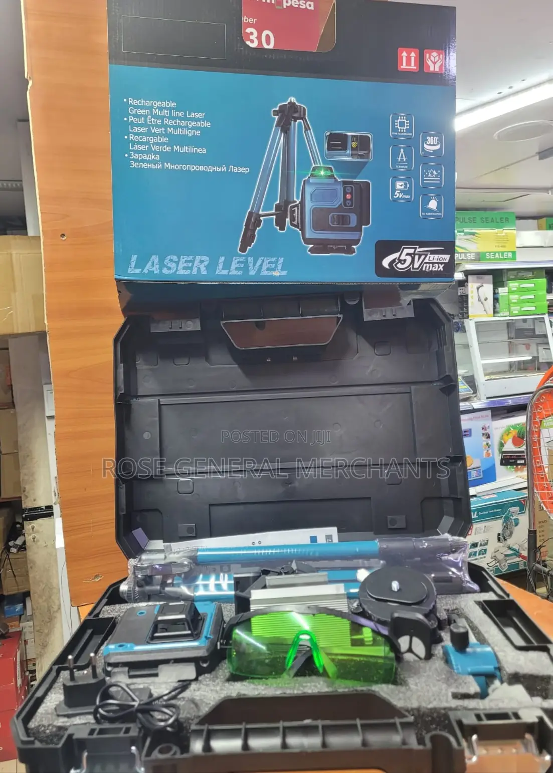 Professional Professional 360° 16-Line Green Laser Level