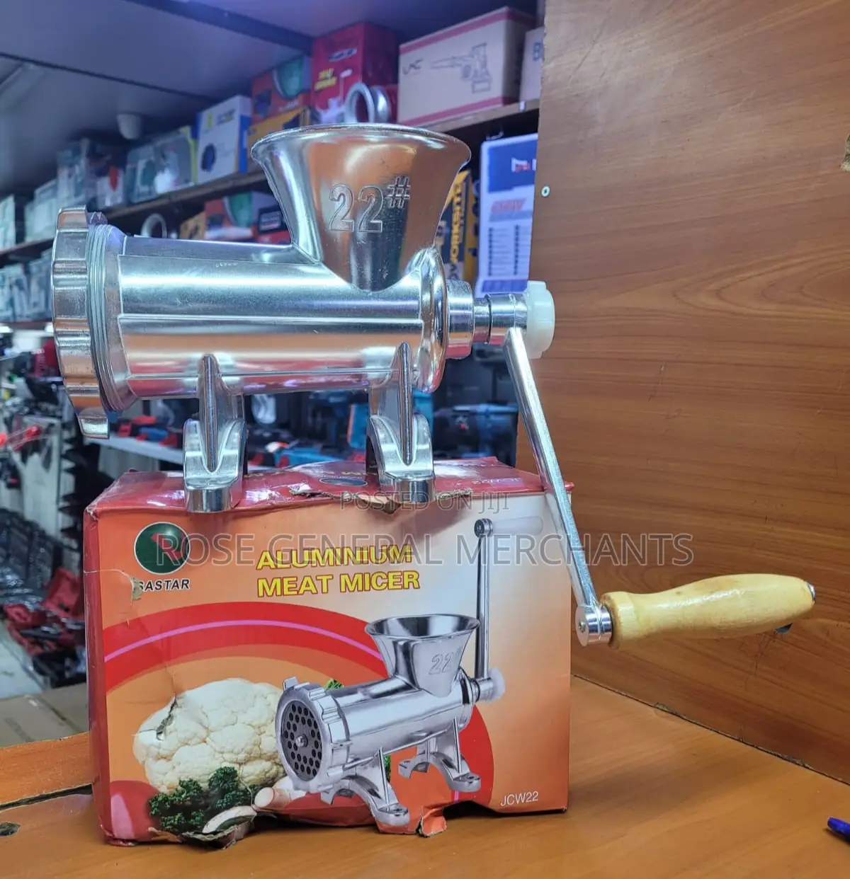 Heavy-Duty Aluminum Meat Mincer (M22)