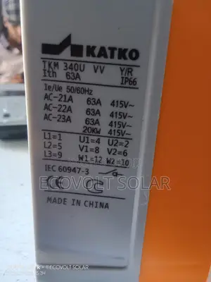 Katko Manual Change Over Switch