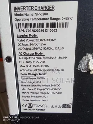 3.2kw 24v Amizar Hybrid Inverter