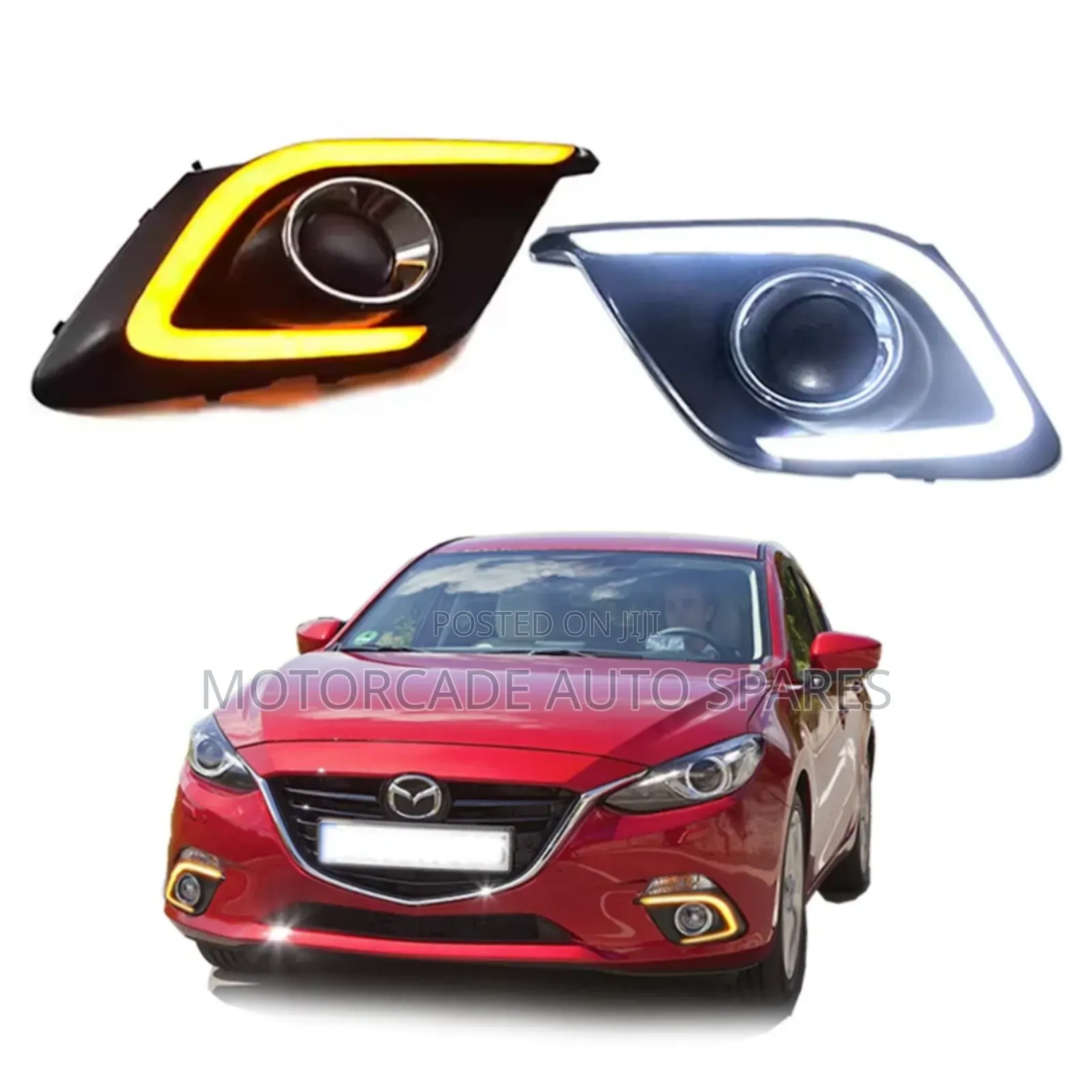 Mazda Axela 2015 DRL Foglights Covers