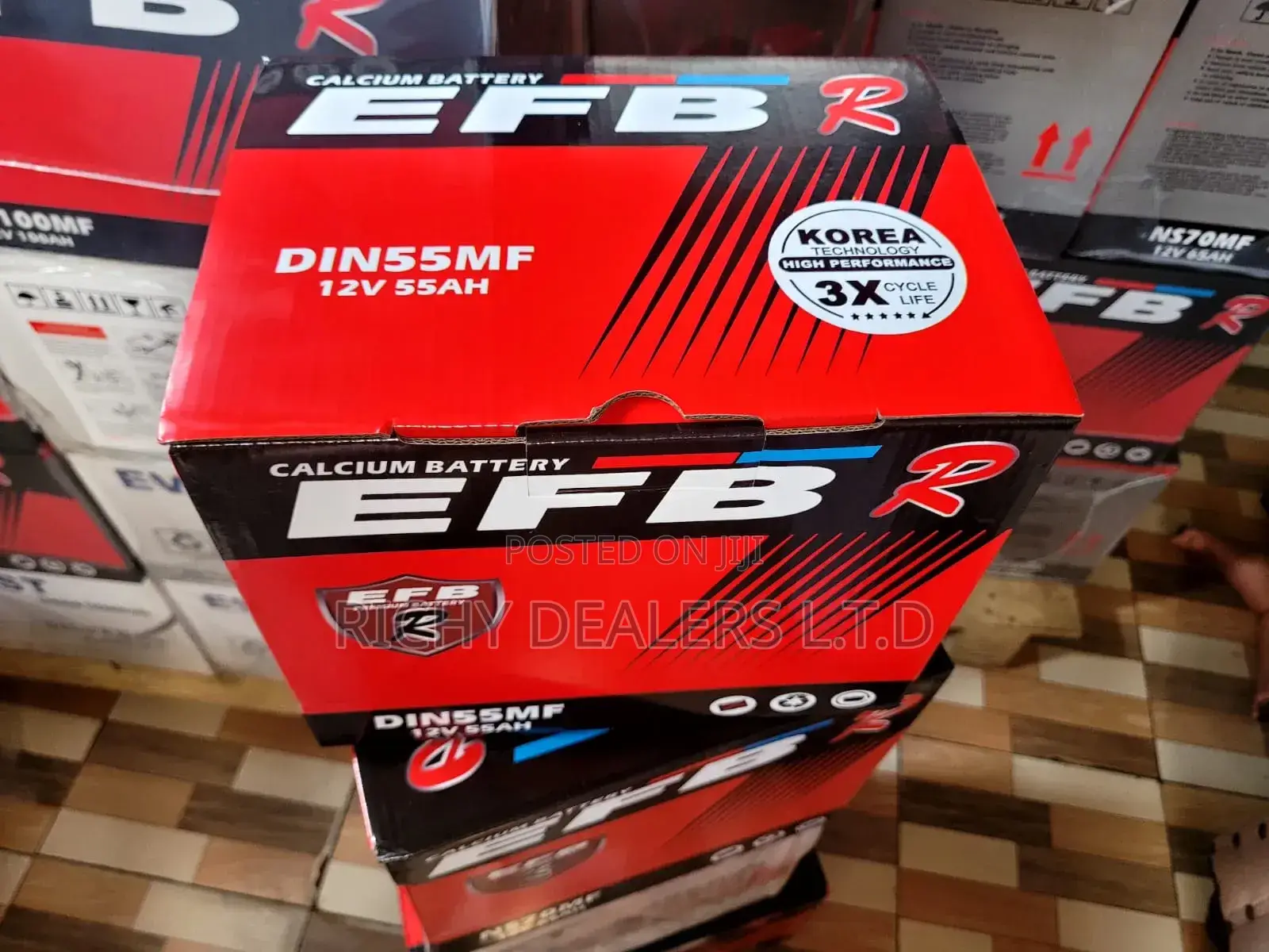 Efb Din55mf Battery