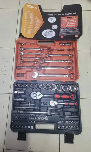 82-Piece Professional Socket and Mechanic Tool Set