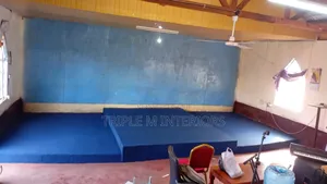 Blue Comfortable Wall-to-Wall 4mm Flooring Carpet