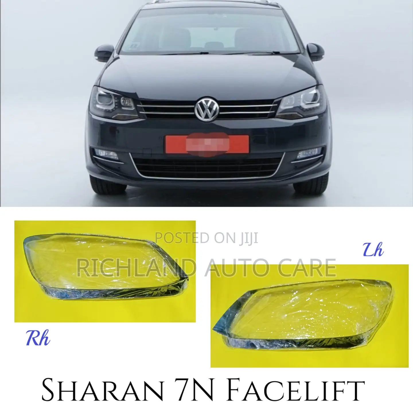 Headlamp Lens Cover Volkswagen Arteon, Jetta, Passat Cc, Sharan