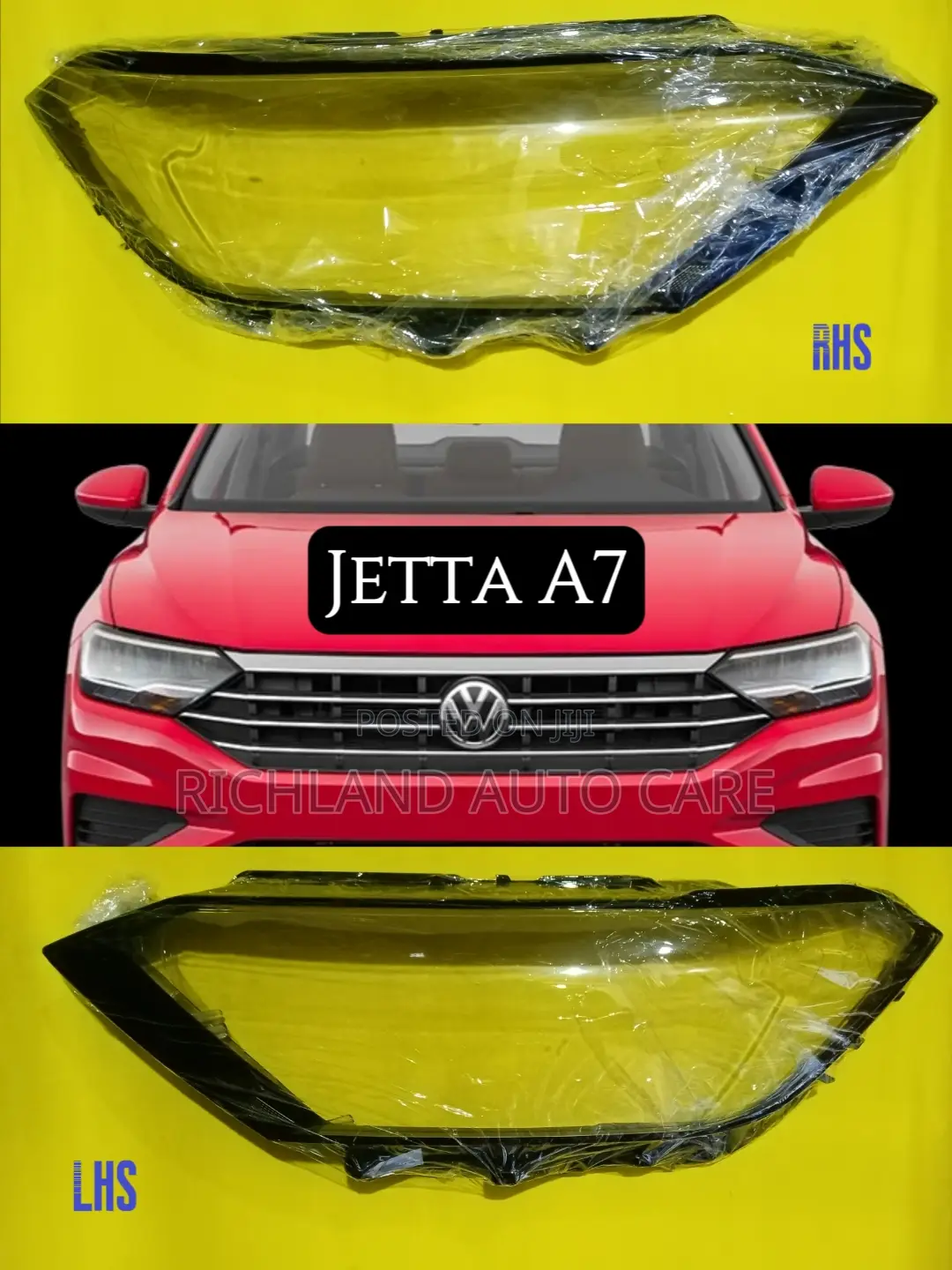 Headlamp Lens Cover Volkswagen Arteon, Jetta, Passat Cc, Sharan