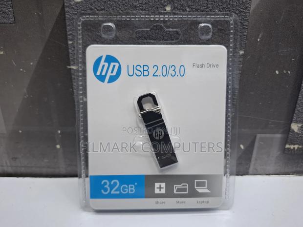 Hp 32 Gb Usb 2.0/3.0 Flash Drive Disk Metal High Speed - thumbnail 3