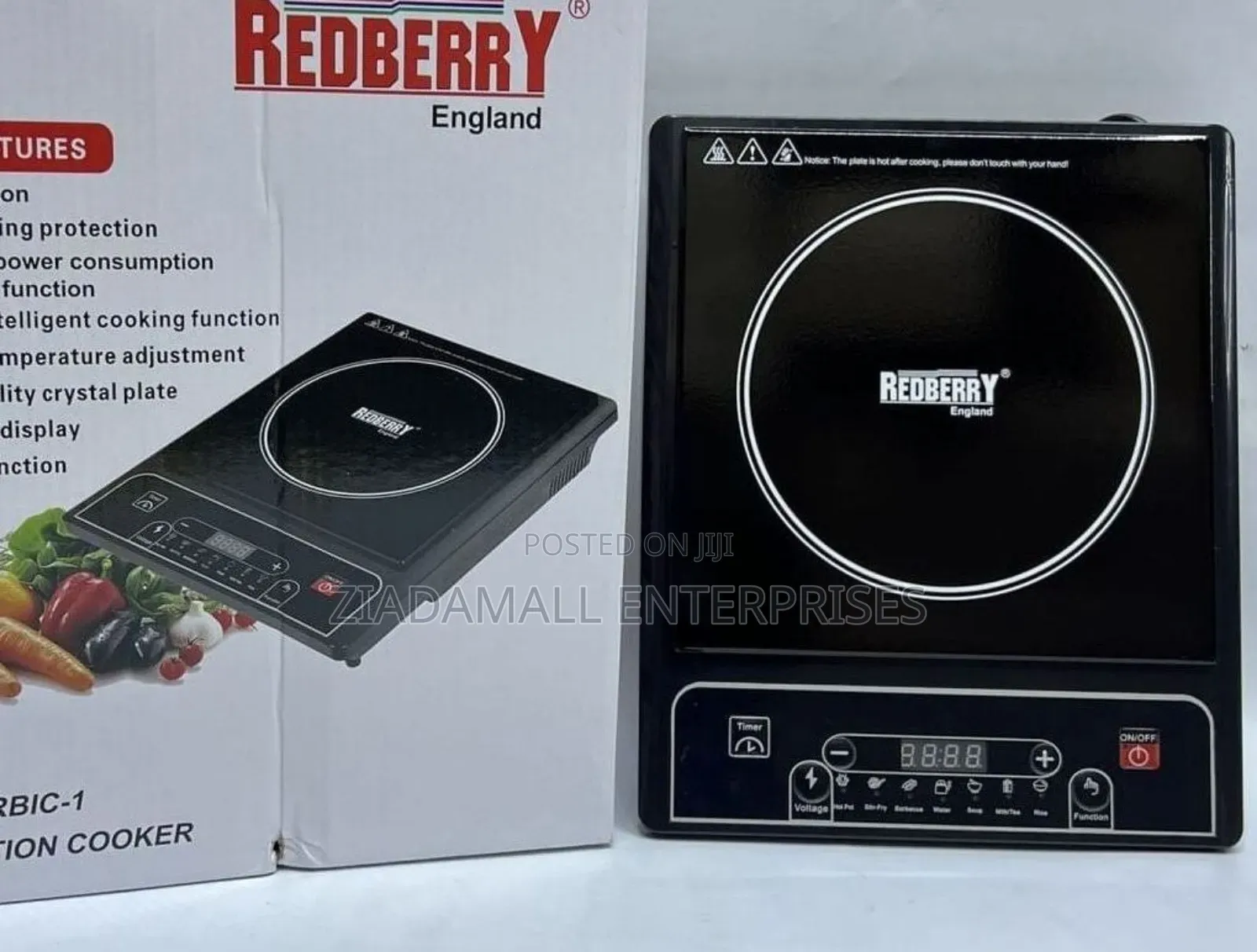 Redberry Induction Cooker Efficient Cooking With the Redberry Inductio