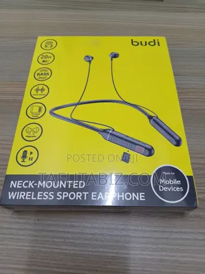 Budi Neck-mounted Wireless Sport Earphone.