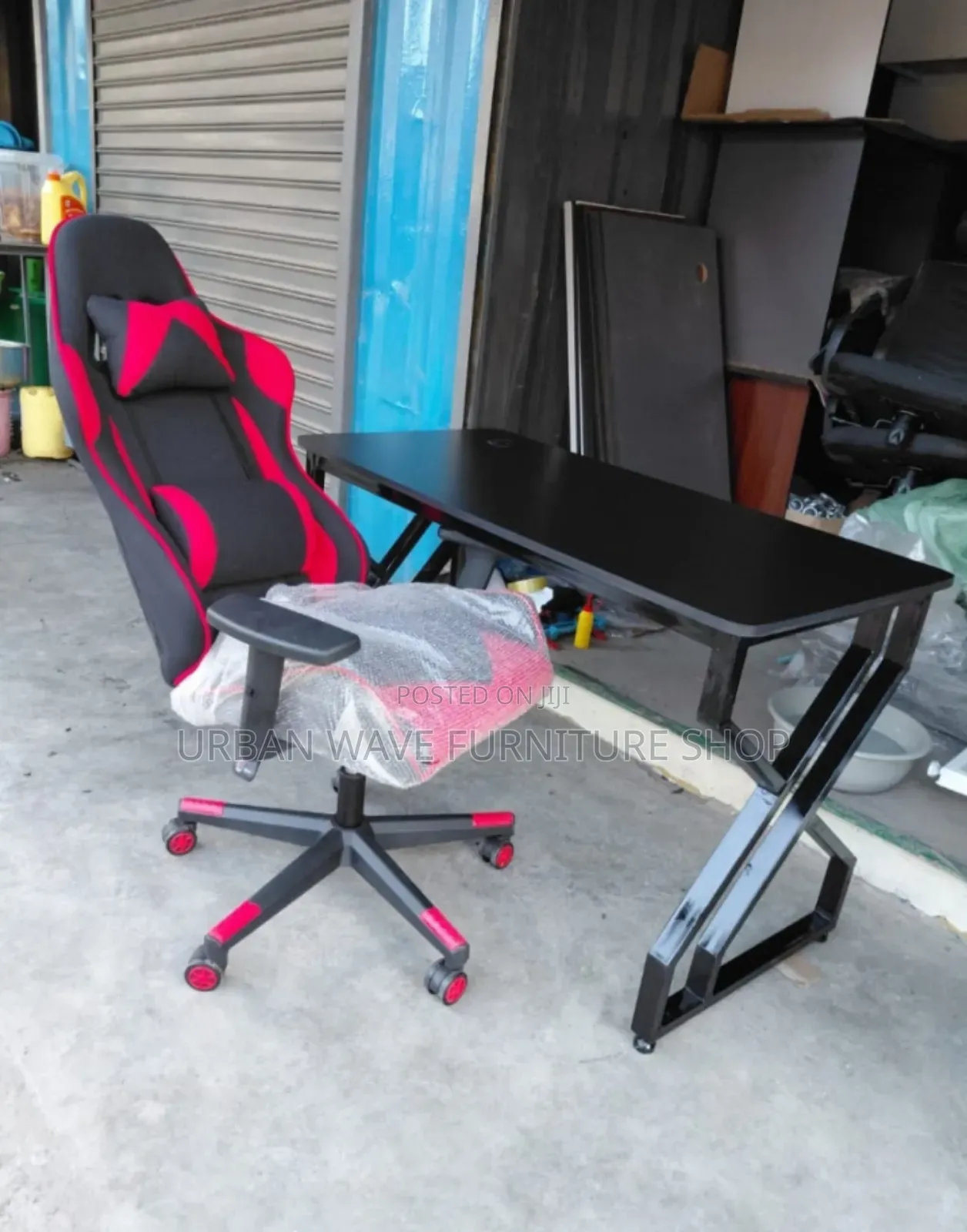 Red Black Computer  Chair