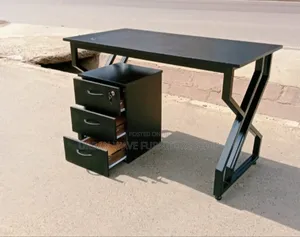 Study Desk With Storage Space Drawers