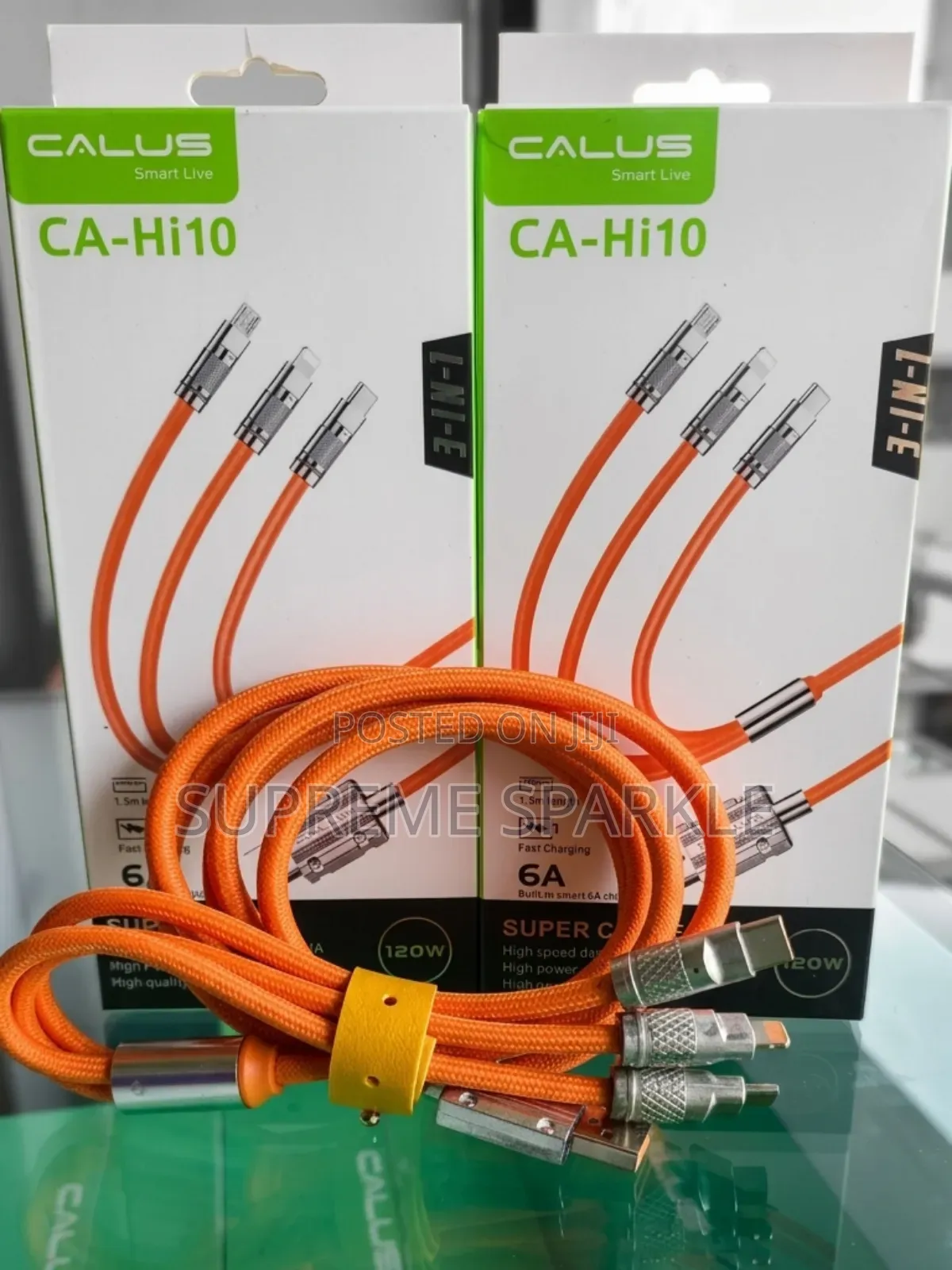 Calus Ca-Hi10 3-in-1 Fast Charging Cable.