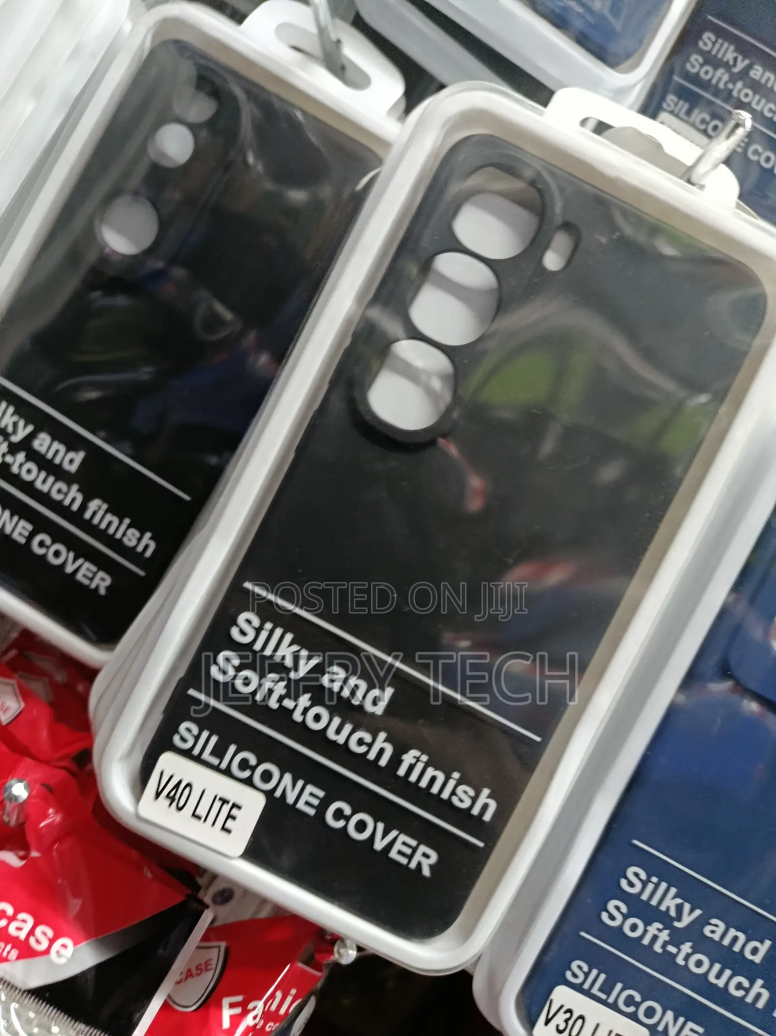 Vivo V40 Lite Silicone Cover, With a Silky and Soft-Touch Finish