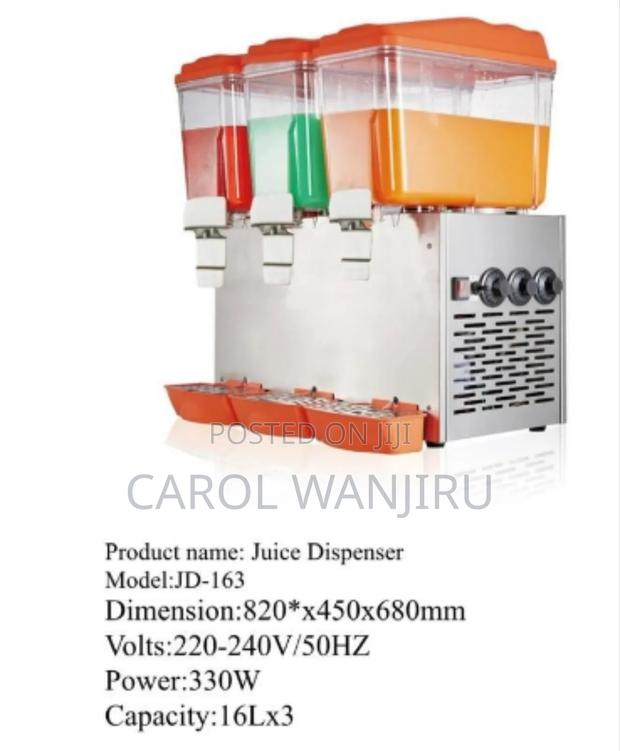 New 3 Slot Juice Dispenser/3 Slot Juice Dispenser