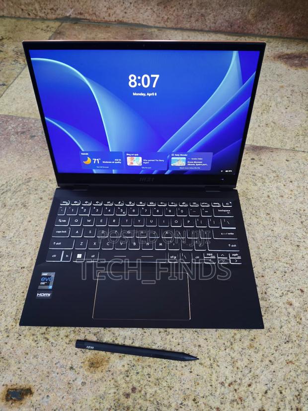 Laptop MSI Summit E13 Flip Evo 32GB Intel Core i7 SSD 1T - thumbnail 2