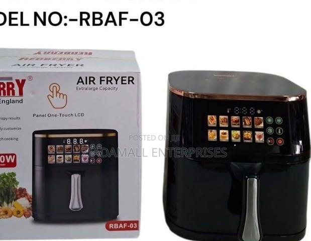 Redberry Air Fryer 10 Litres Cook Smarter With the 10l Redberry Dig