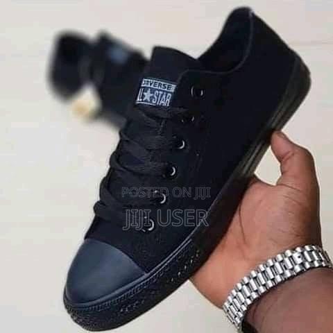 Unisex Leather Converse Sneaker - thumbnail 4