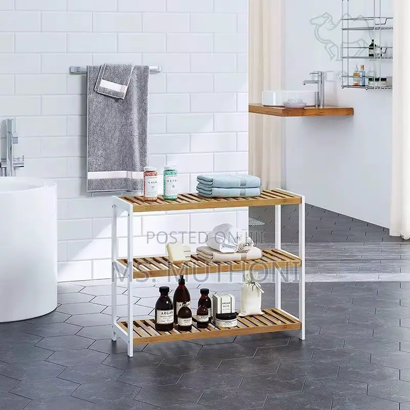 Versatile 3 Layer Natural Bamboo Shoe Rack/ Storage Organizer