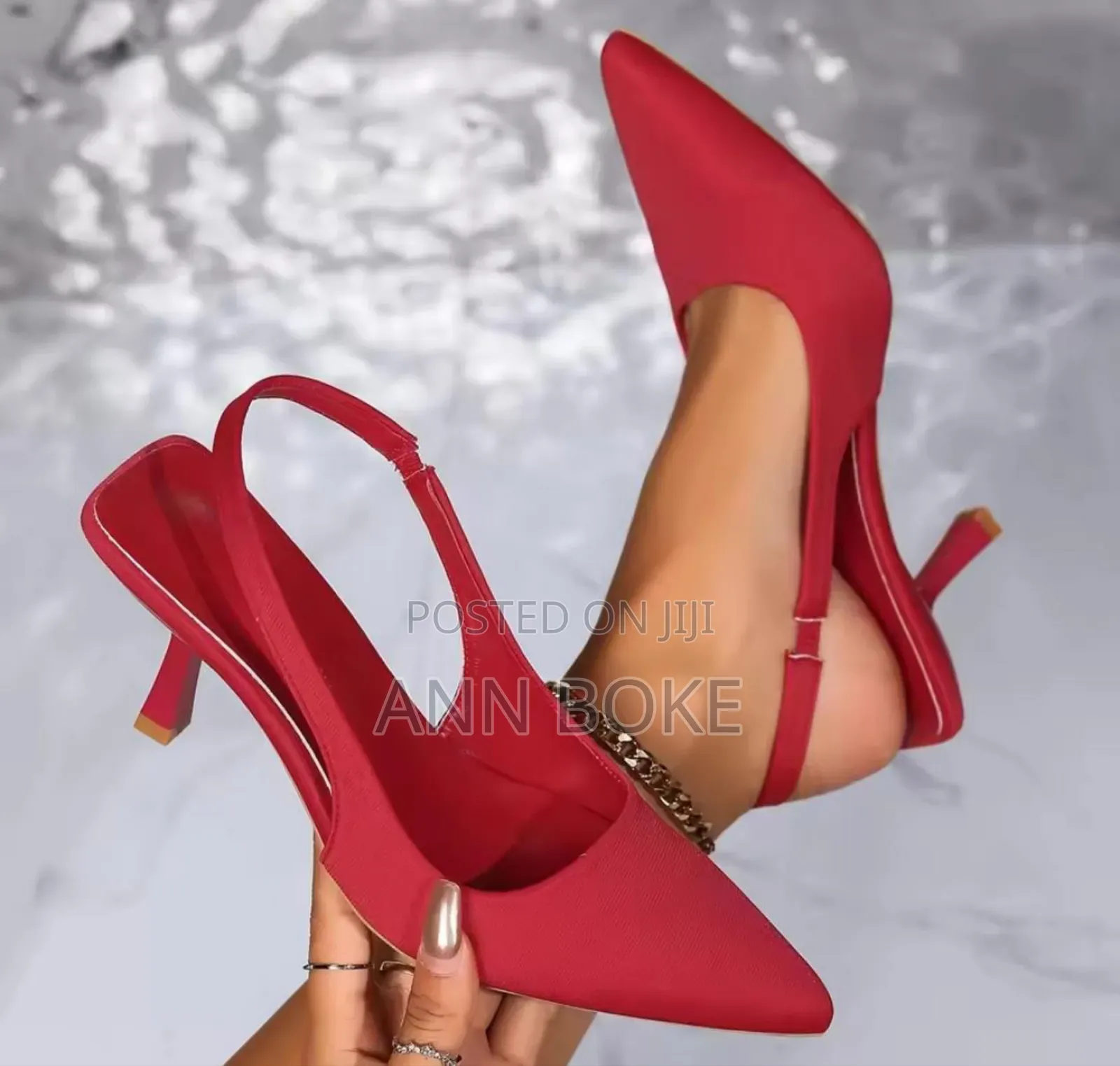 Colorful Slingback Heels Very Demure