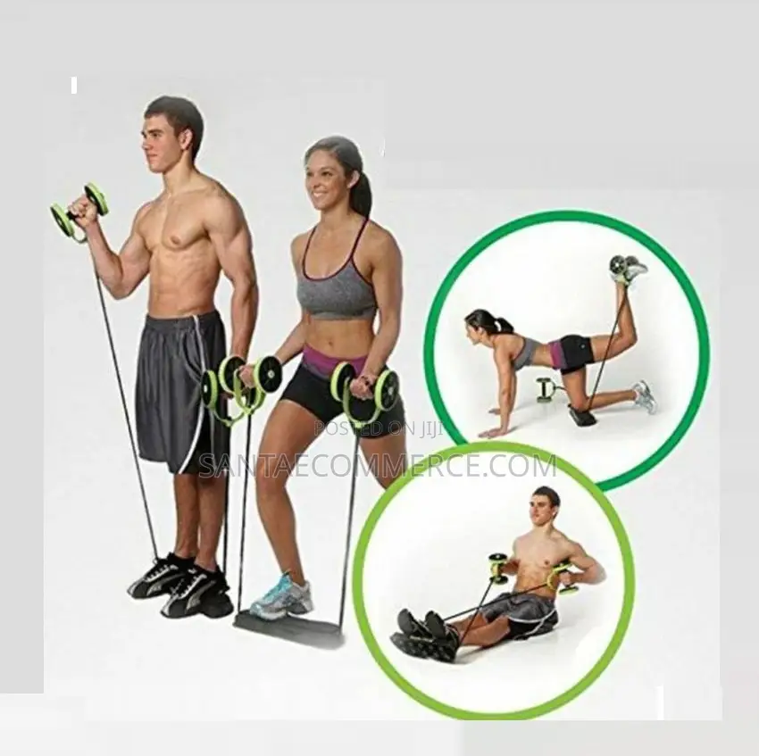 Revoflex Xtreme Exercise Roller Tummy Abs Body Fitness