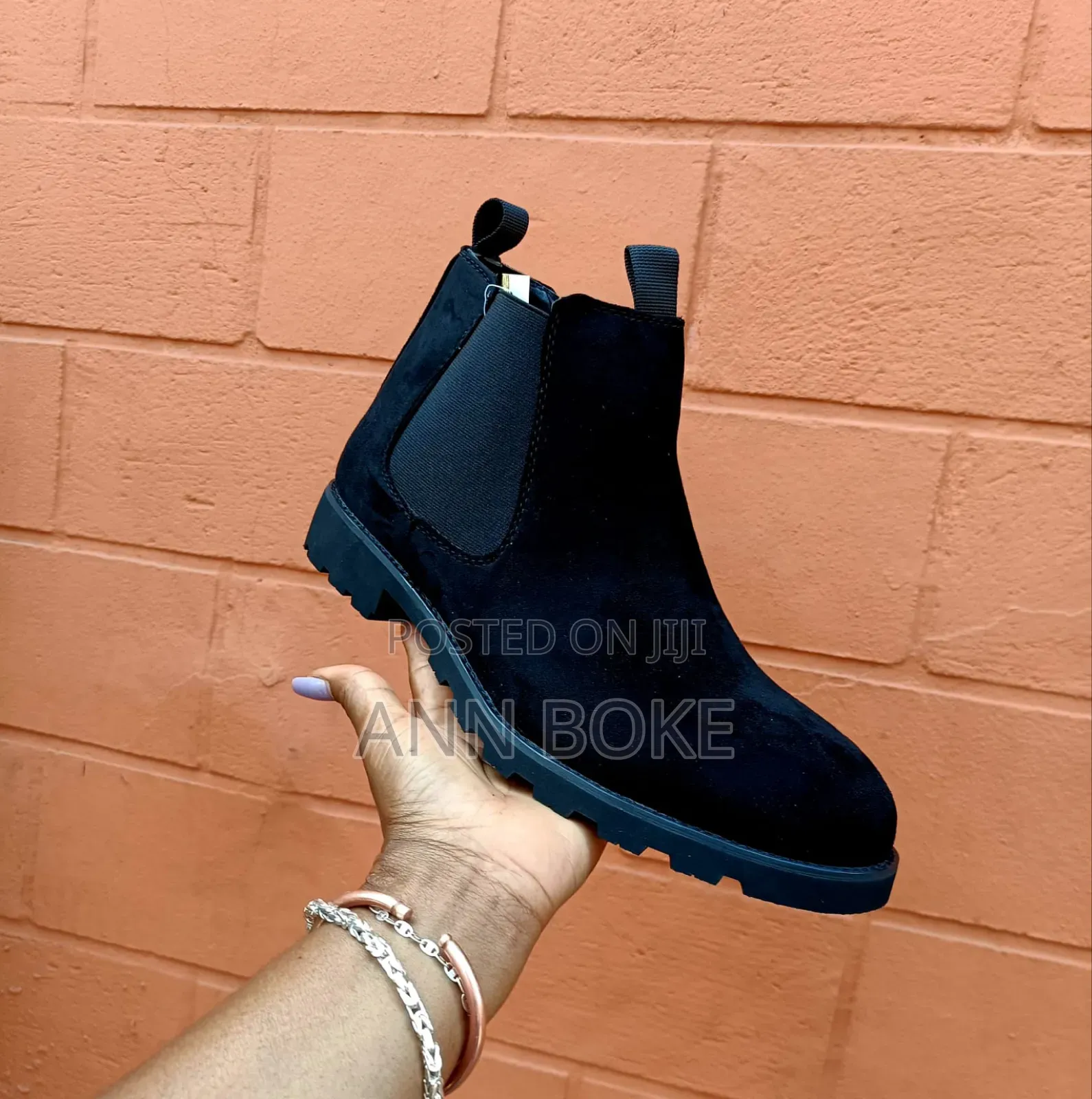 Suede Chelsea Boots 
40-45