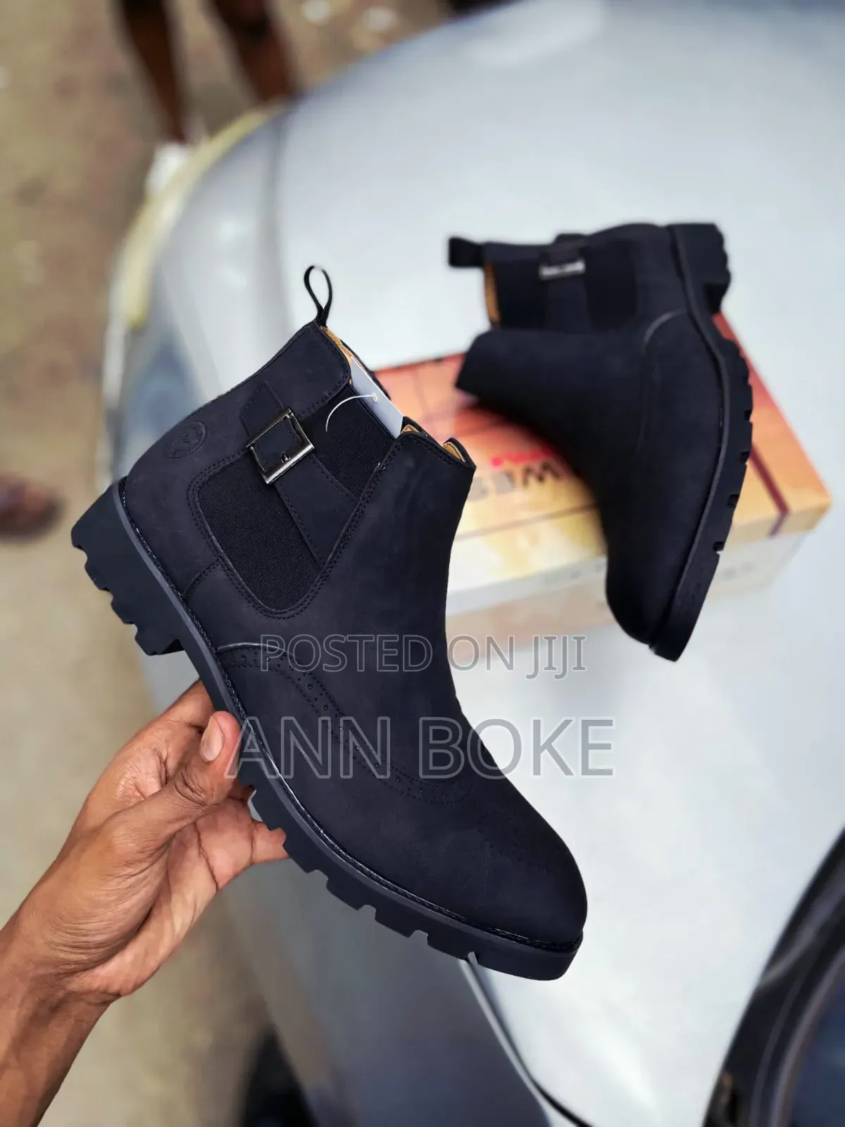 Suede Chelsea Boots 
40-45