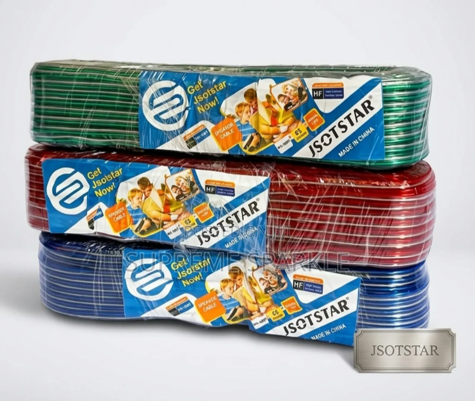 Jsotstar Electrical Wire Cable/Speaker Cables, 70m( 65 Yards)