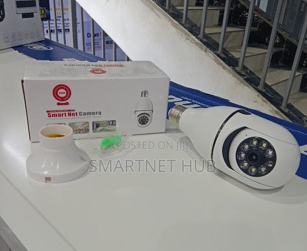 Wireless V380 Pro Bulb PTZ Cameras - With Remote Viewing