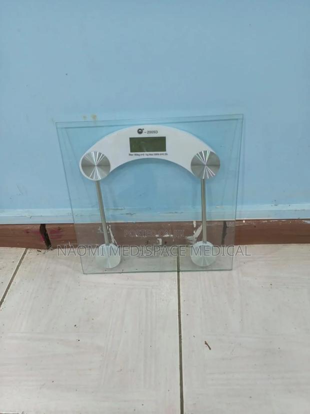 Clear Bathroom Weighing Scale