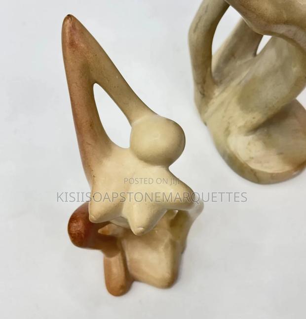 Kisii Soapstone Handcrafted Abstract Figurines